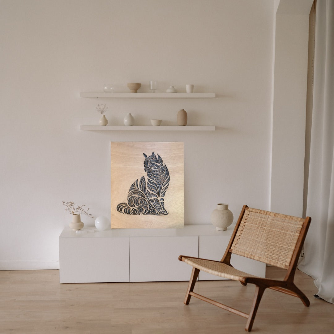 Abstract cat