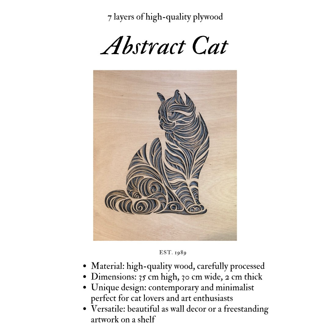 Abstract cat