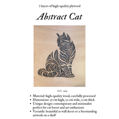 Abstract cat